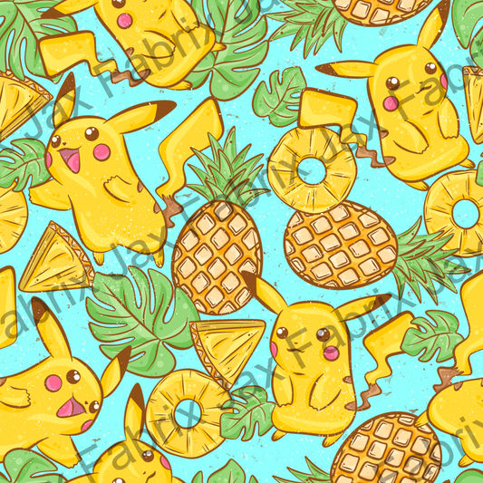 Pineapple Poke Blue PC551