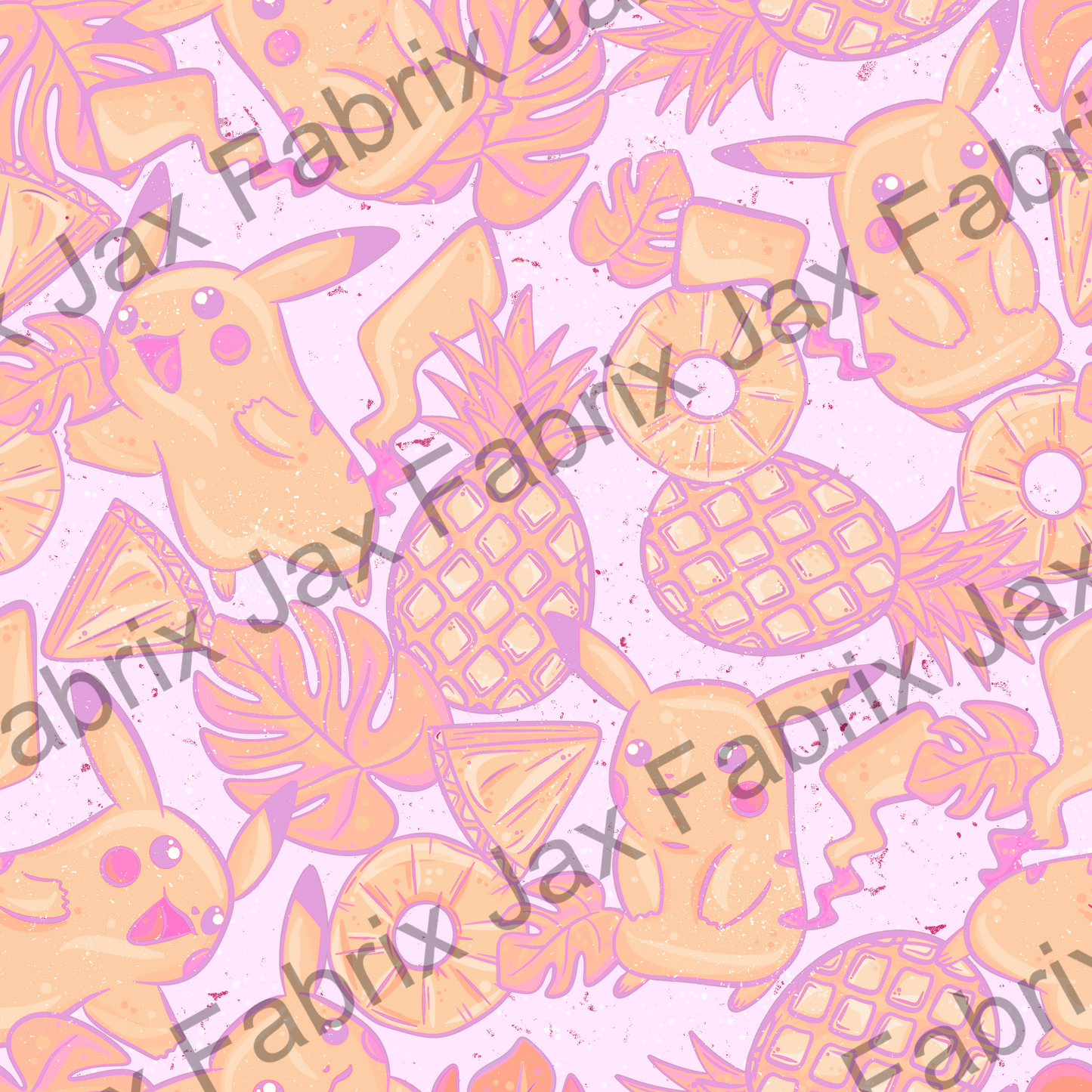 Pineapple Poke Pastel Pink PC553