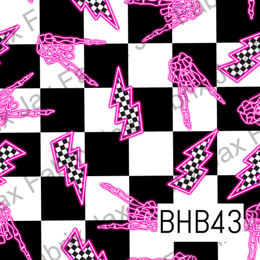 Pink Bolts And Hands BHB43