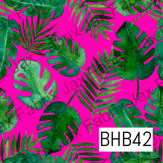 Leaves Pink BHB42