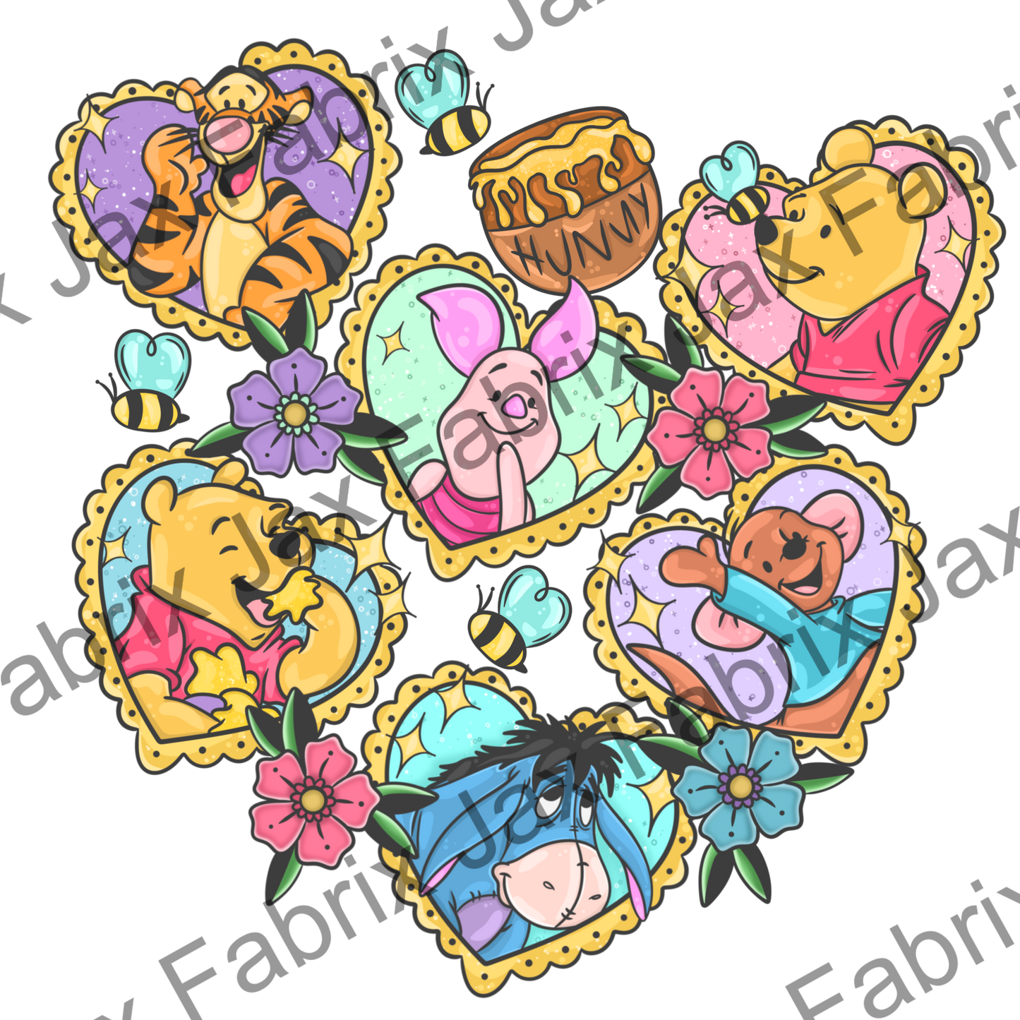 Pooh Tattoo PNG PC329