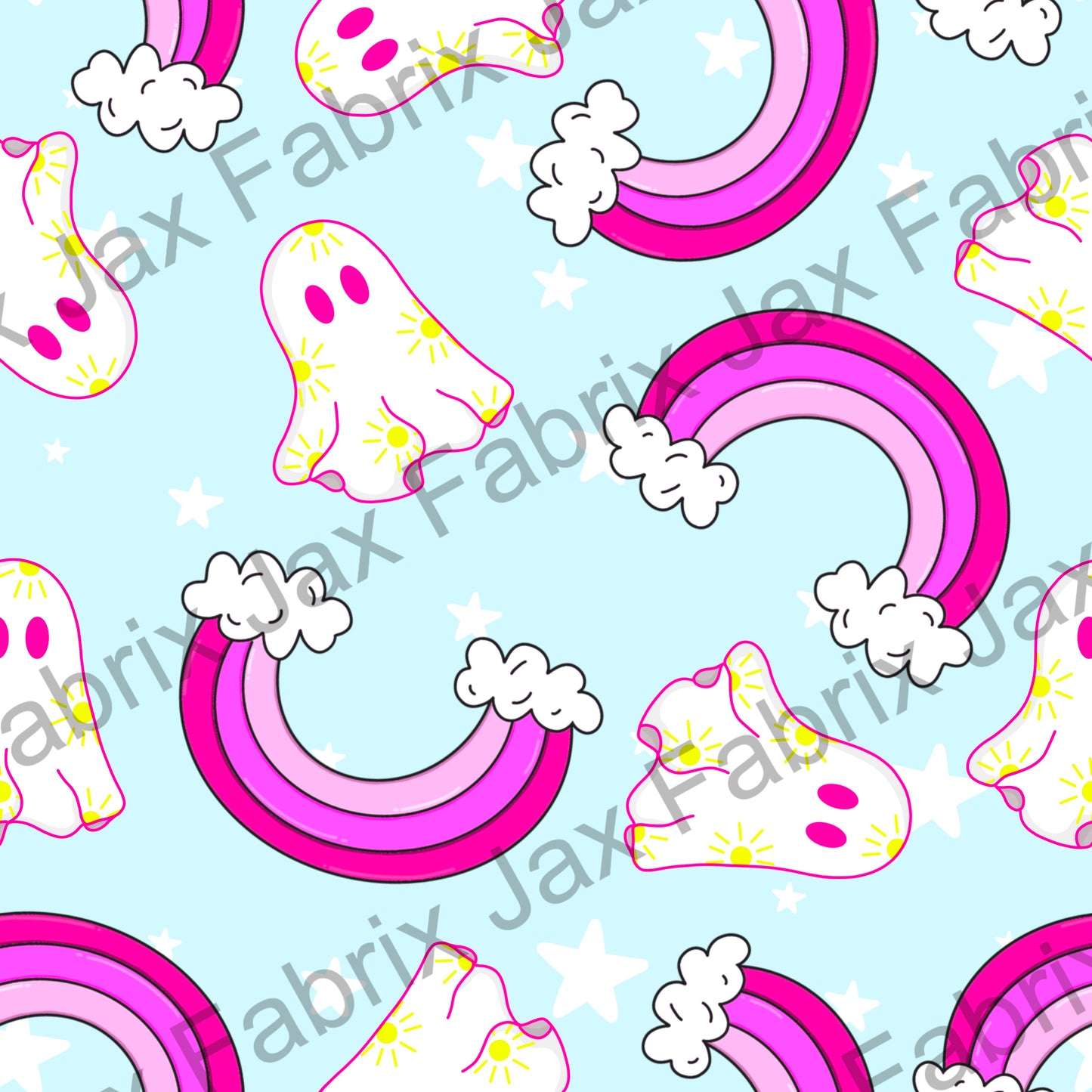 Rainbow Ghosties BHB7