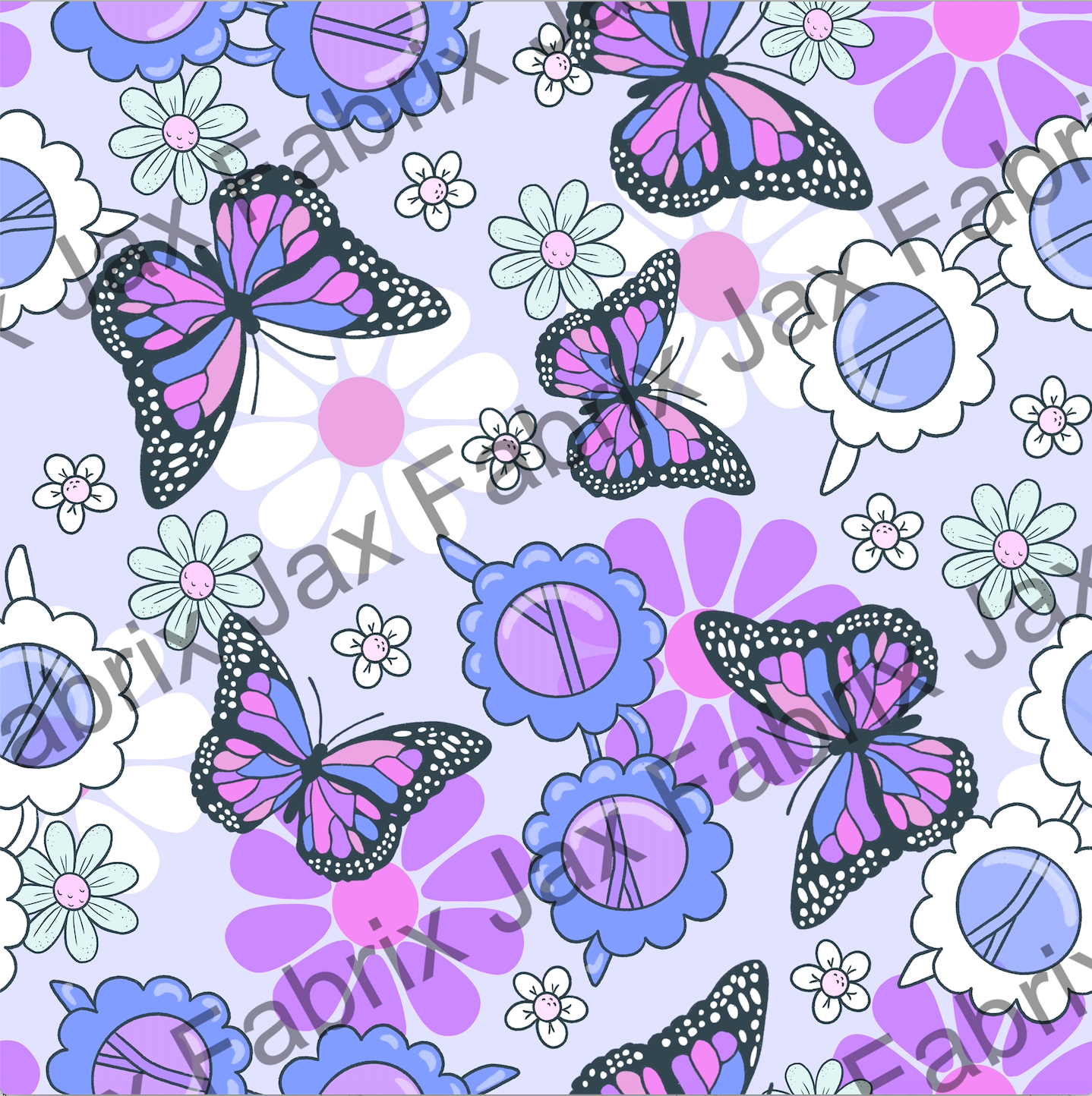 Purple Butterfly Sunnies AWM92