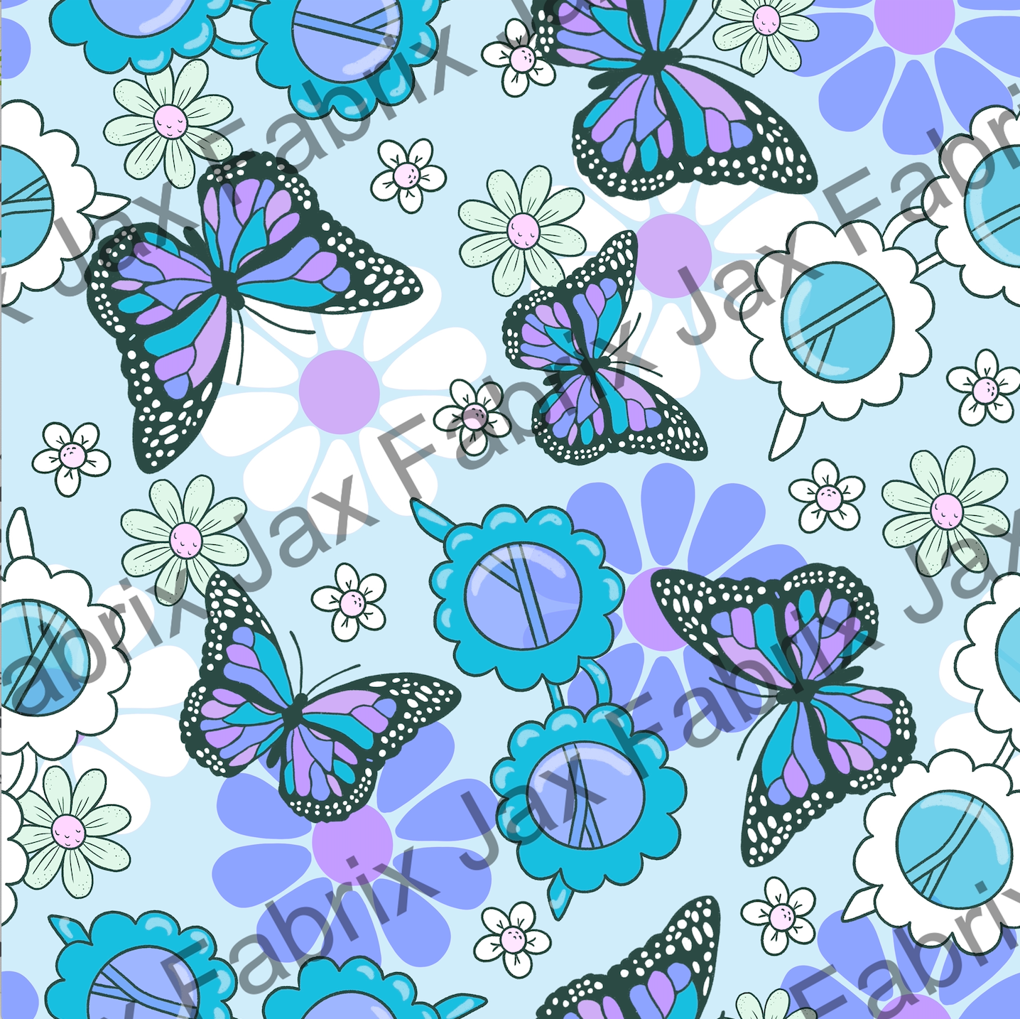 Blue Butterfly Sunnies AWM93
