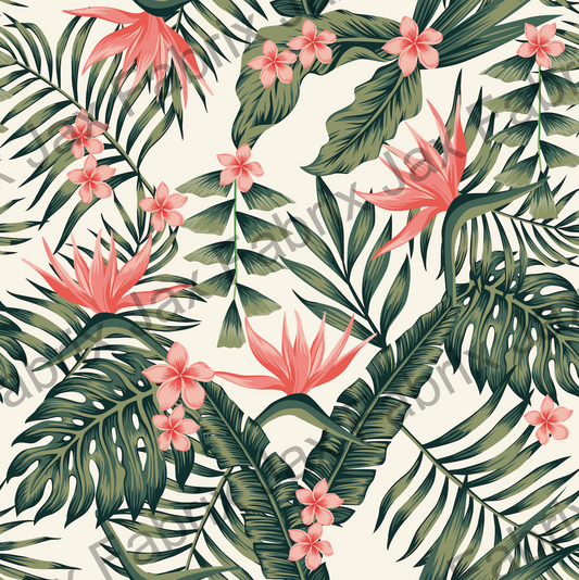 Tropical Leaves INH208