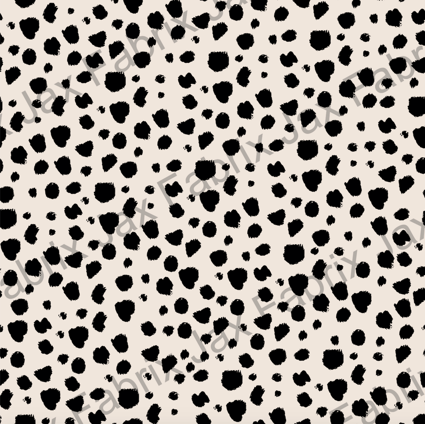 Spots Ivory and Black ARYN21