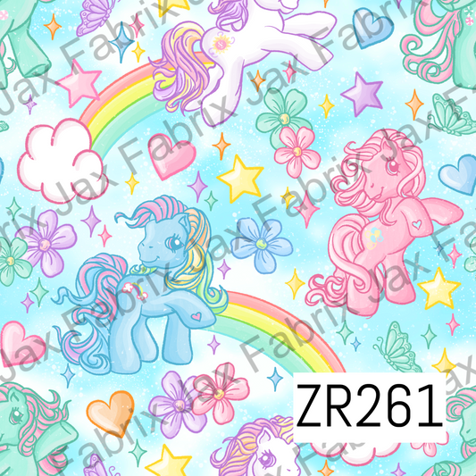 Blue Ponies ZR261