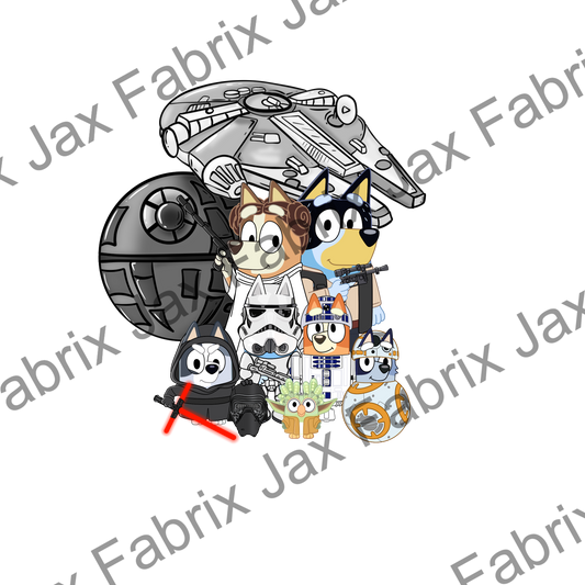 Heeler Wars Family and Ships PNG BT6