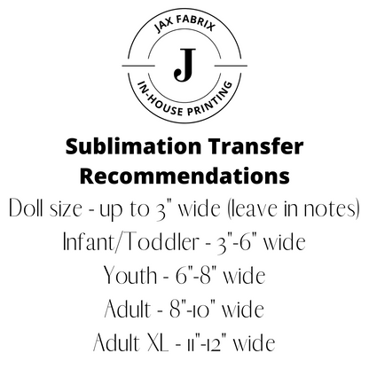Sublimation Transfers