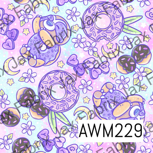 Donuts Tie Dye AWM229