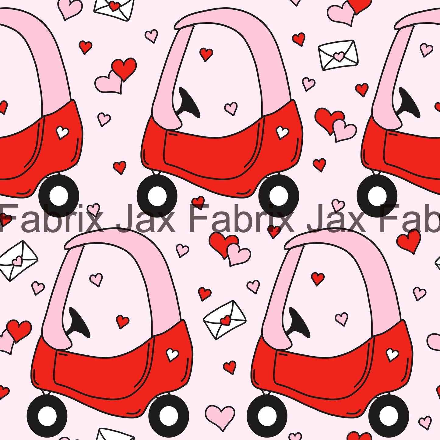 Valentine Cozy Car RPC34