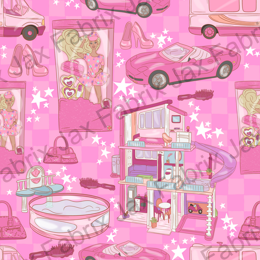 Pink Doll Check PC395
