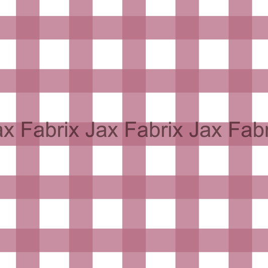 Pumpkin Spice Mauve Gingham AMD230