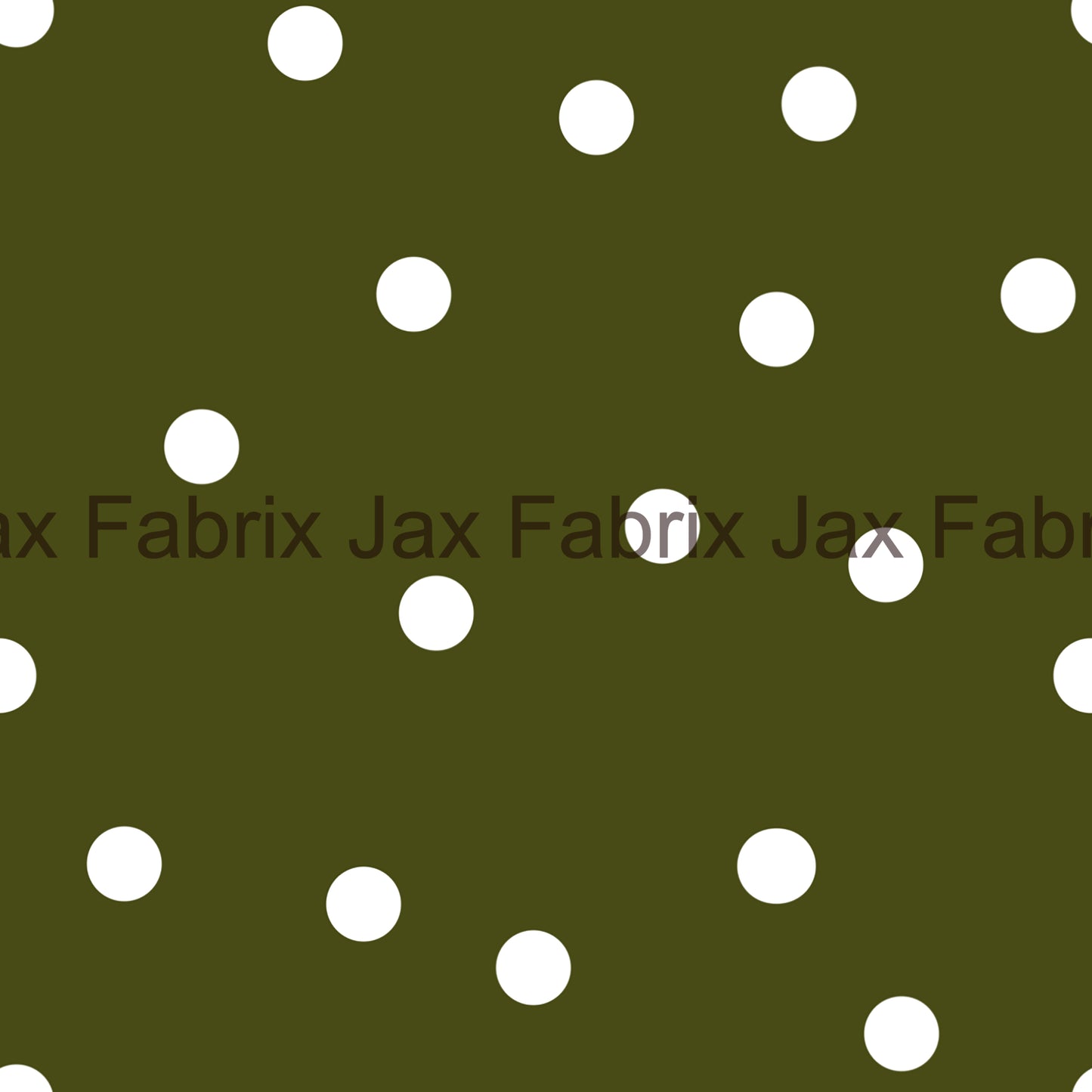 Golden Meadows Olive Polka Dots AMD108