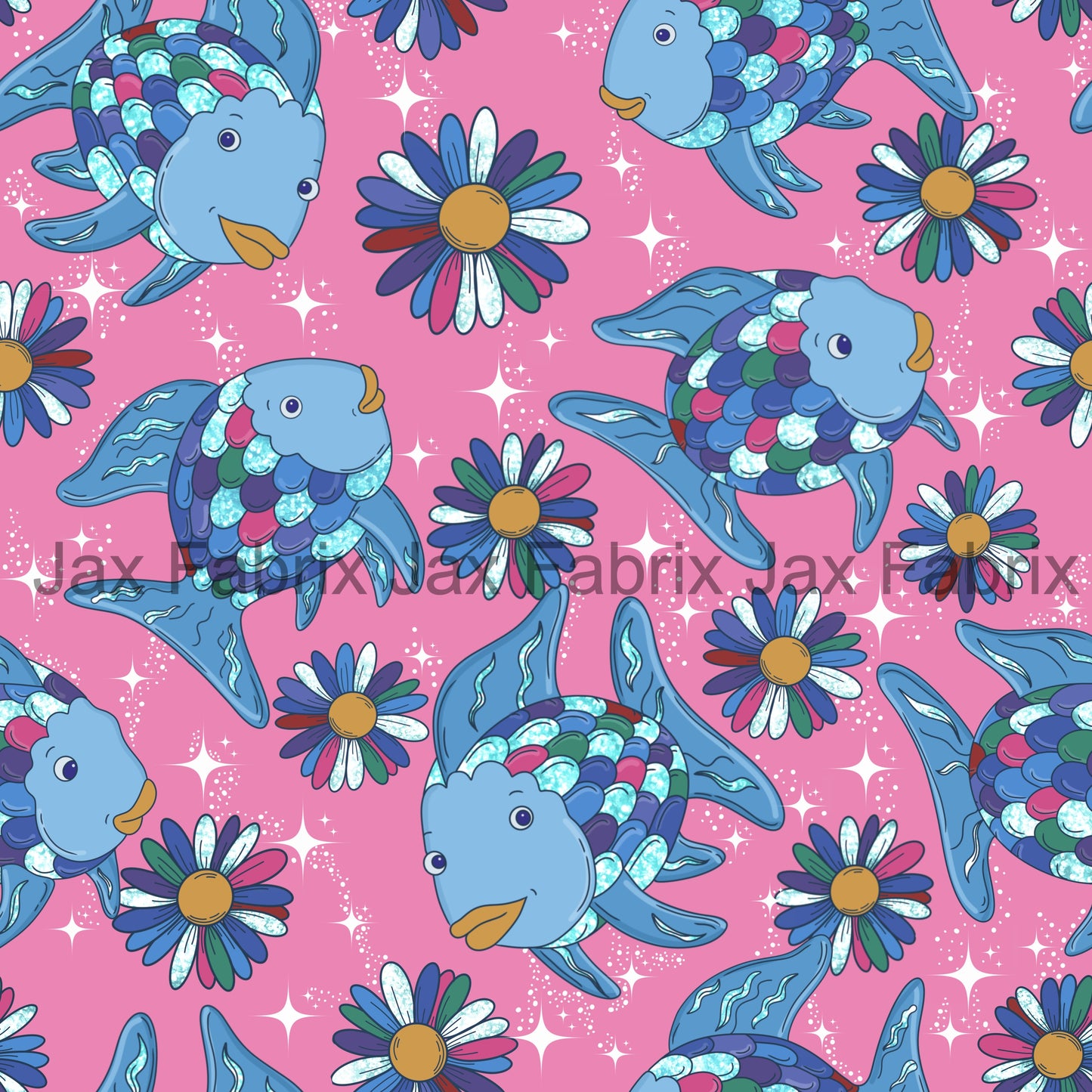 Colorful Fish Pink ZR34