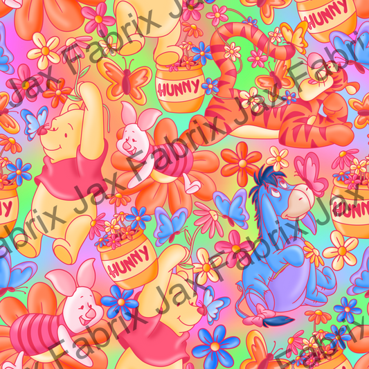 Rainbow Pooh ZR118