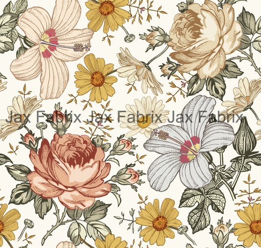 Vintage Floral INH13