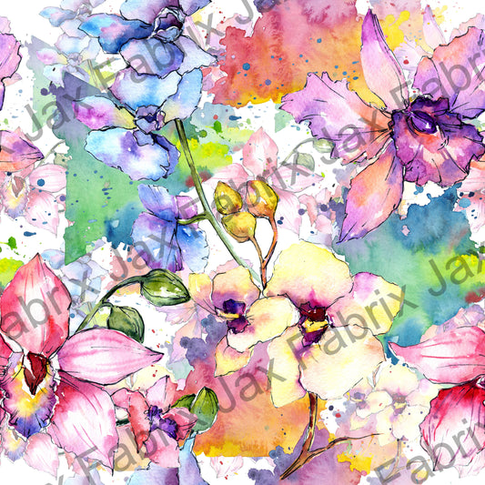 Watercolor Floral INH183