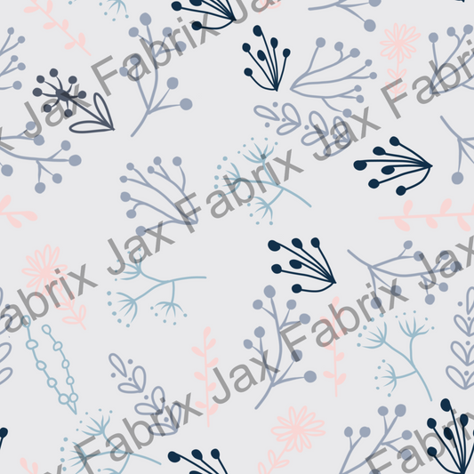 Dainty Blue Floral SKYY125